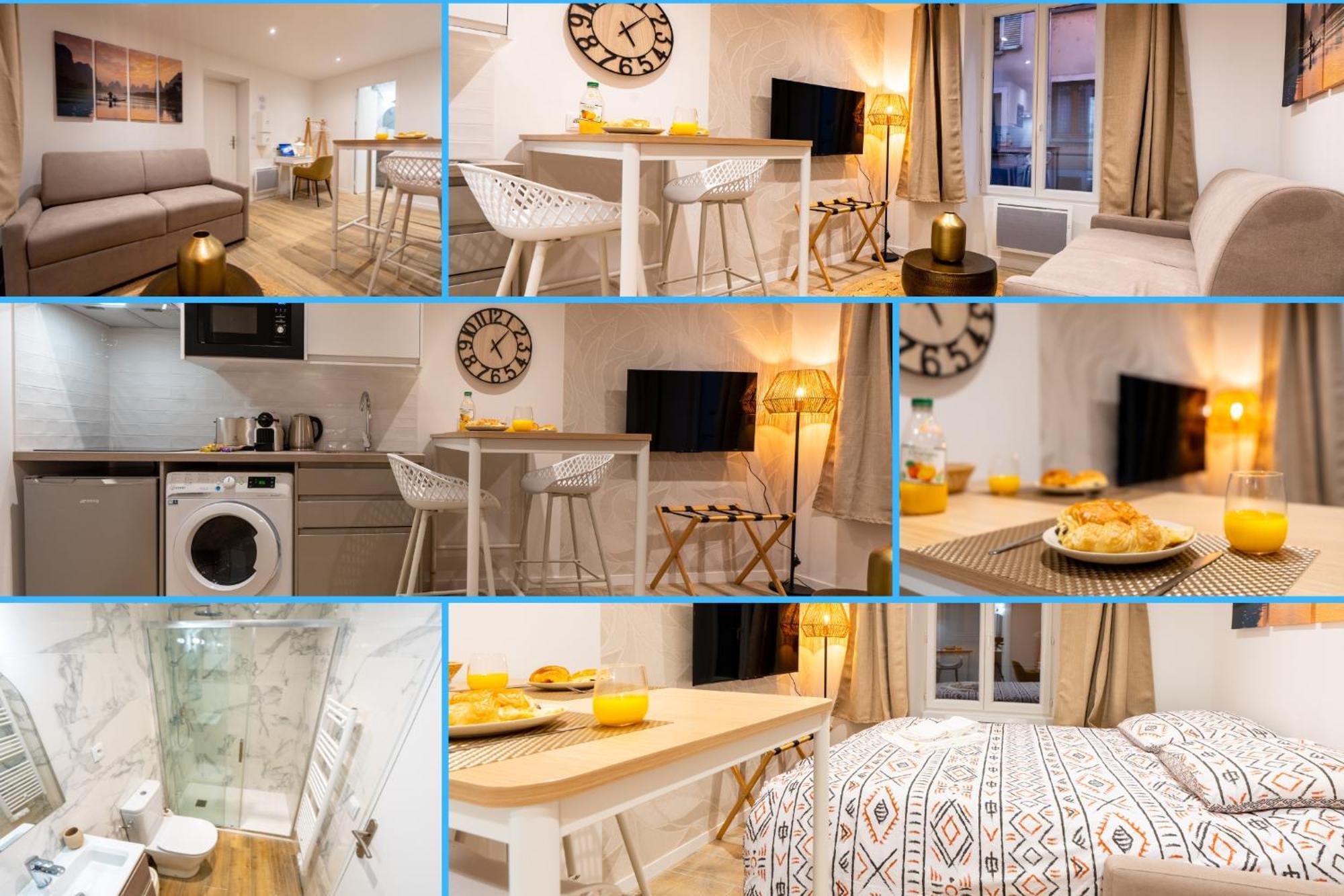 La Ferté-sous-Jouarre Studio - Self Checkin Automatique - Centre-Ville - Asie מראה חיצוני תמונה